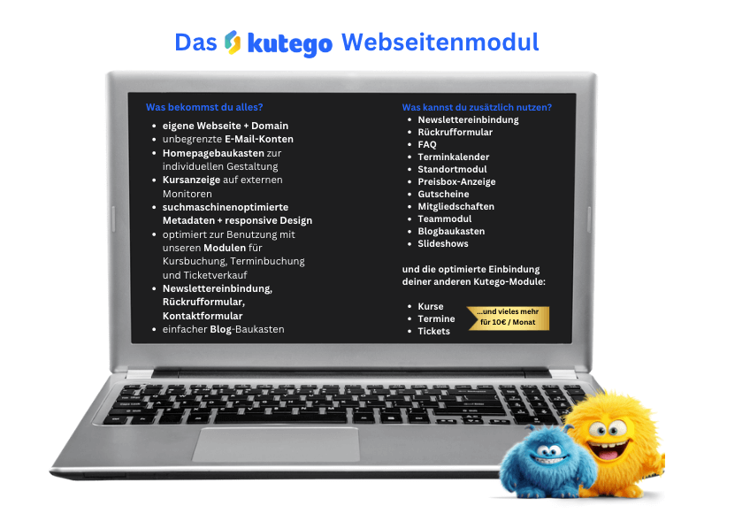 Kutego® Webseitenmodul